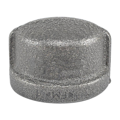 HYDRO MSATER NPT Thread Black Fittings Cap Iron Pipe Malleable Fittings - watertech plumbing supply