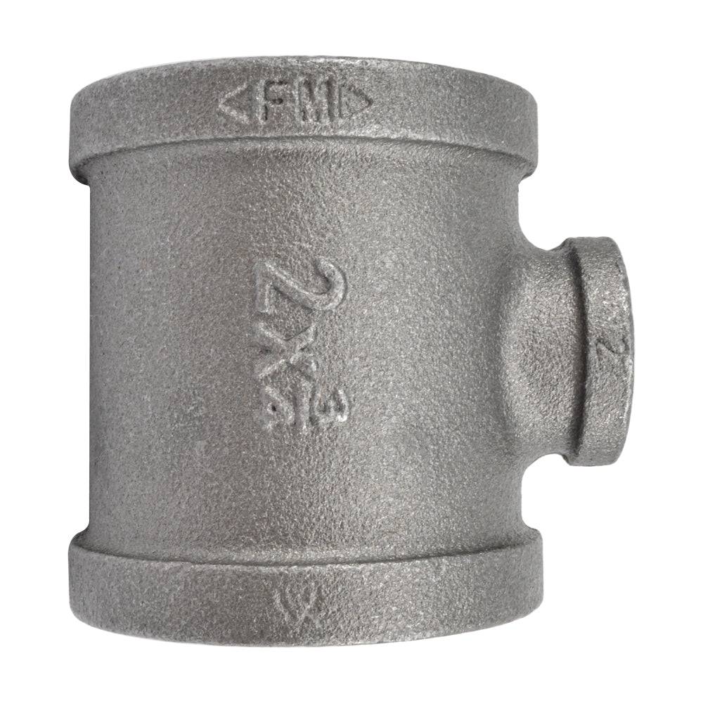 HYDRO MSATER NPT Thread Black Fittings Reducing Tee Iron Pipe Malleable Fittings - watertech plumbing supply