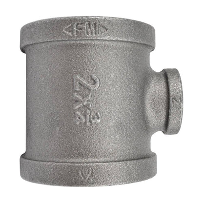 HYDRO MSATER NPT Thread Black Fittings Reducing Tee Iron Pipe Malleable Fittings - watertech plumbing supply