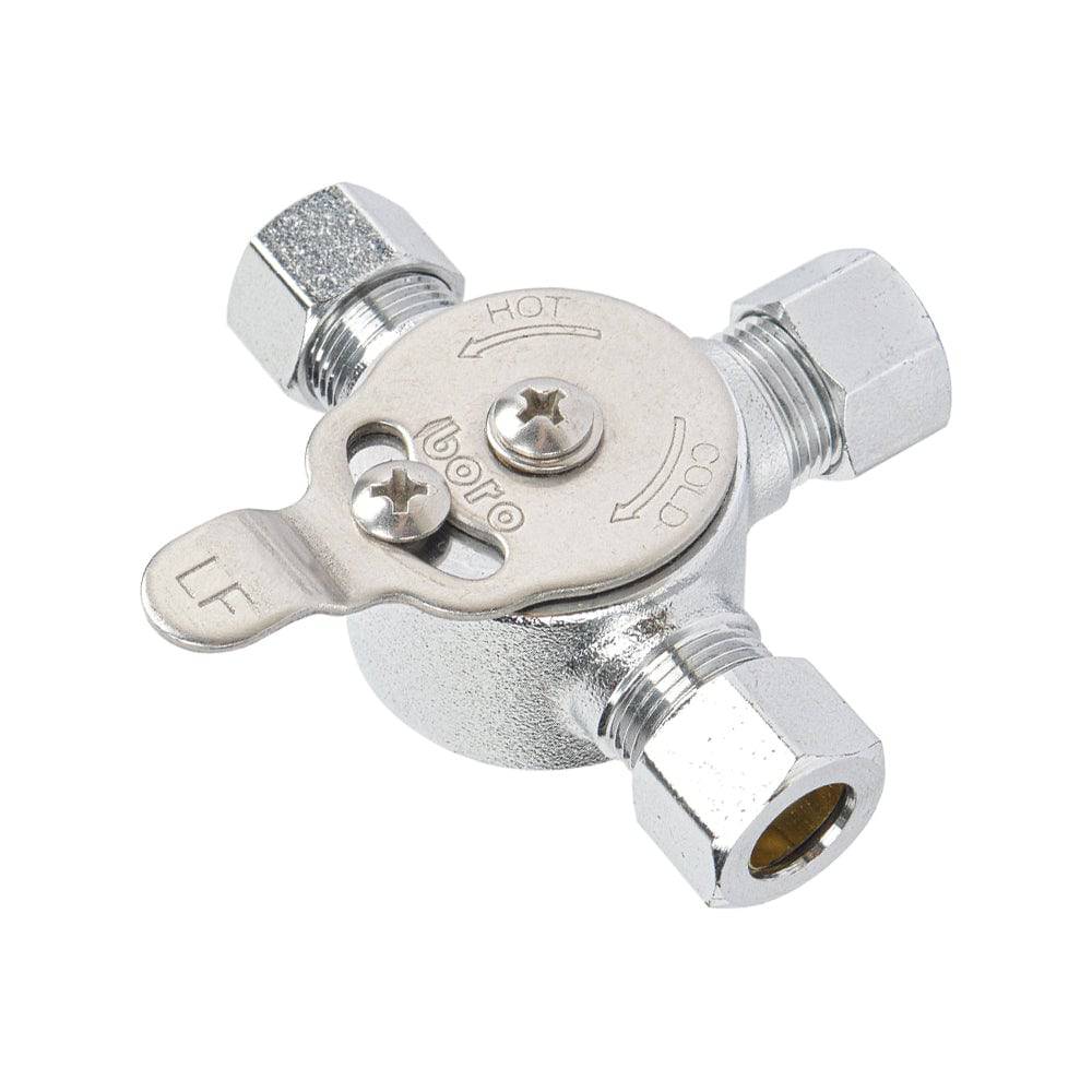 HYDRO MASTER Lead Free Brass Mechanical Water Mixing Valve - watertech plumbing supply