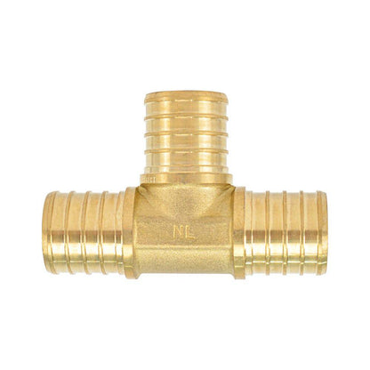 HYDRO MSATER Lead Free Brass PEX Reducing Tee Crimp Fitting Pex Fitting - watertech plumbing supply