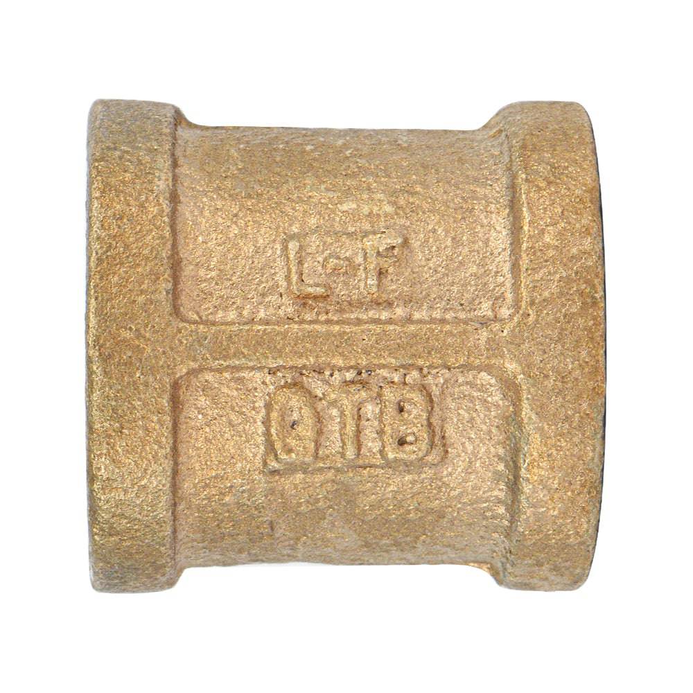 Brass Coupling Fitting, Lead Free Brass - watertech plumbing supply
