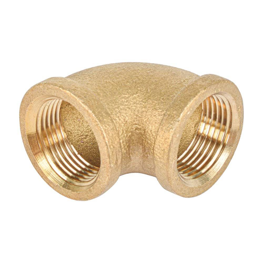 Brass 90-Degree Elbow, Lead Free Brass - watertech plumbing supply
