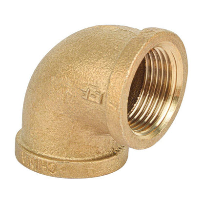 Brass 90-Degree Elbow, Lead Free Brass - watertech plumbing supply