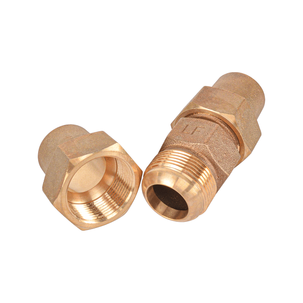 Lead-Free Brass Compression Adapter with Male Thread - watertech plumbing supply