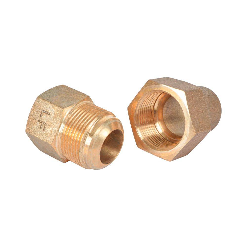 1" - 2" Lead Free Bronze F.I.P. Coupling Flare Fittings - watertech plumbing supply