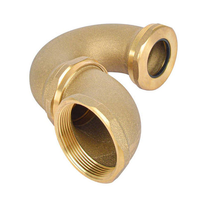 HYDRO MSATER Brass Drain Trap LA Style Trap - watertech plumbing supply