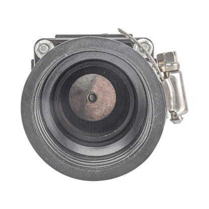 Hydro Master Plastic Sump Pump Check Valve with Stainless Steel Clamps for 1-1/2 inch or 1-1/4 inch - watertech plumbing supply