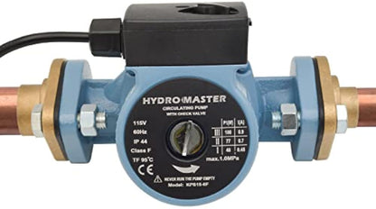 HYDRO MASTER Solid Brass Flange Kit with Gaskets, Sweat, For Radiant Heating Systems