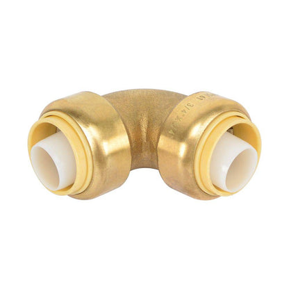 Push-Fit 90° Elbow Brass Fitting - watertech plumbing supply