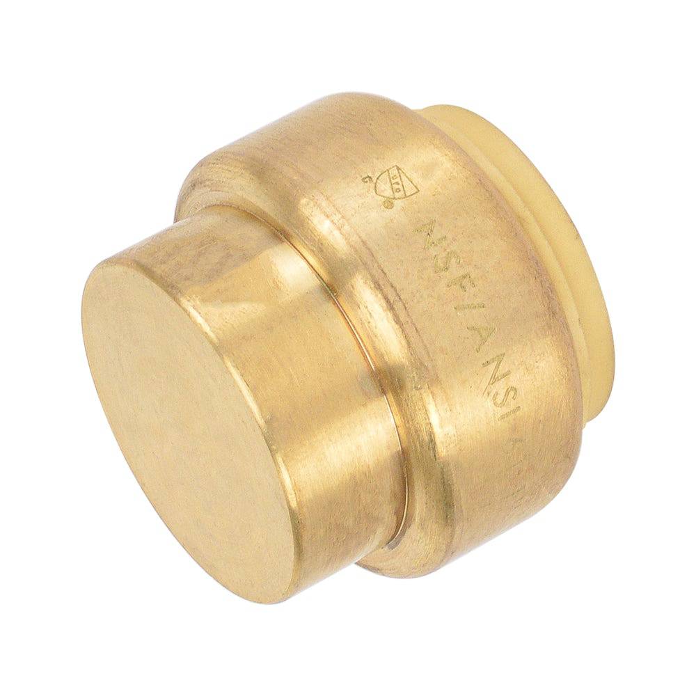 Push-Fit Cap Brass Fitting - watertech plumbing supply