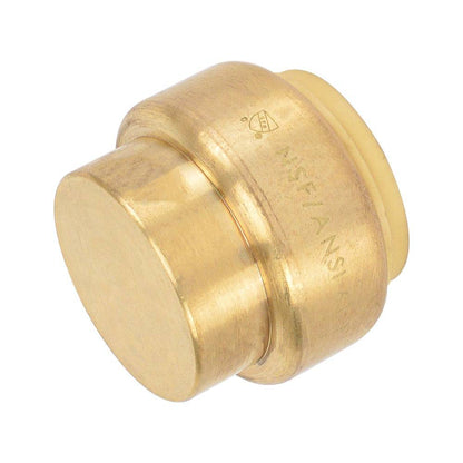 Push-Fit Cap Brass Fitting - watertech plumbing supply