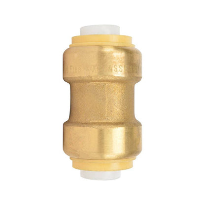 Push-Fit Coupling Brass Fitting - watertech plumbing supply