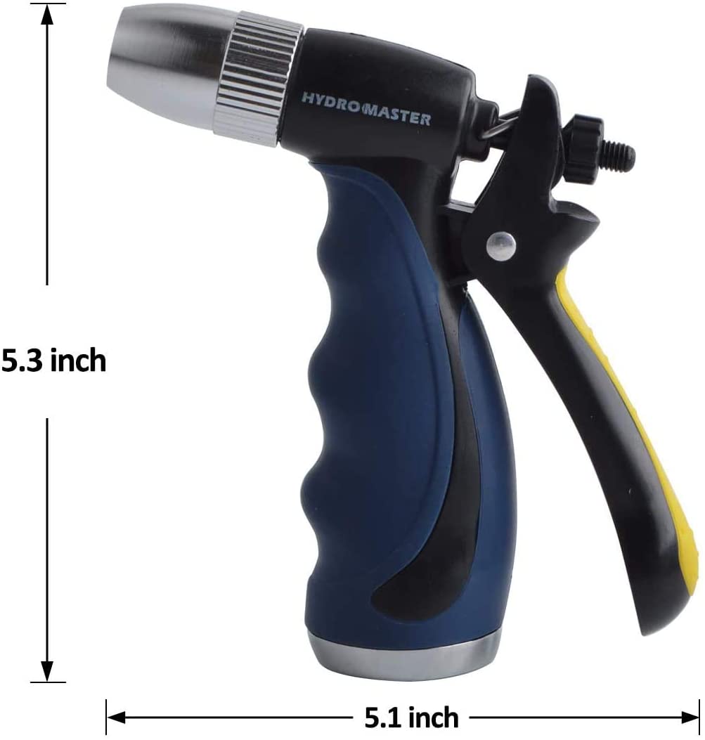 HYDRO MASTER Adjustable Water Gun，Garden Hose Nozzle and Spray Nozzle