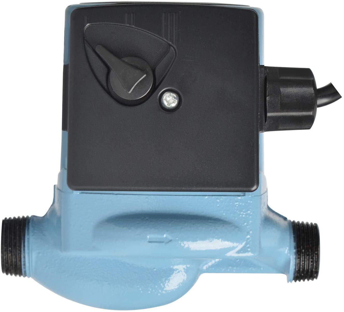 HYDRO MASTER 3/4" NPT Hot Water Circulator Pump with 3-Speed Control for Water Heater System (US standard Plug Included)
