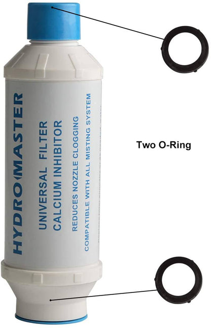 HYDRO MASTER Universal Outdoor Misting System Calcium Inhibitor Filter - watertech plumbing supply