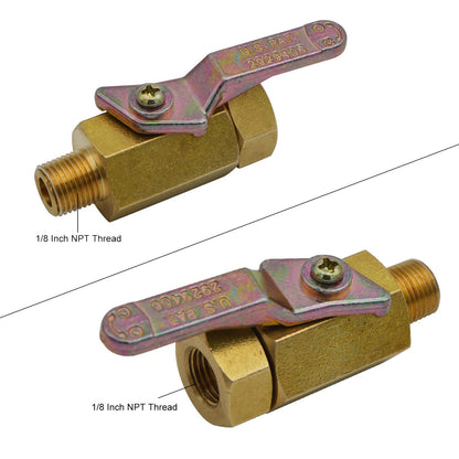 HYDRO MASTER 0221601 Gas Test Gauge Kit,2-1/2" Steel case Low Pressure Gauge(0-5 Psi),1/4"NPT Brass Lower,3/4" FNPT Chromed Manifold，+/- 1.5% Accuracy