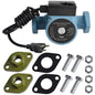 HYDRO MASTER 3/4" NPT Hot Water Circulator Pump with 3-Speed Control for Water Heater System (US standard Plug Included) and Full Size rubber gaskets.