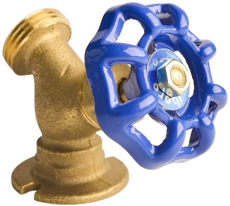 HYDRO MASTER 0650701 Brass Garden Valve,1/2" FNPT x 3/4" MNH,Fit Most Garden Hoses - watertech plumbing supply
